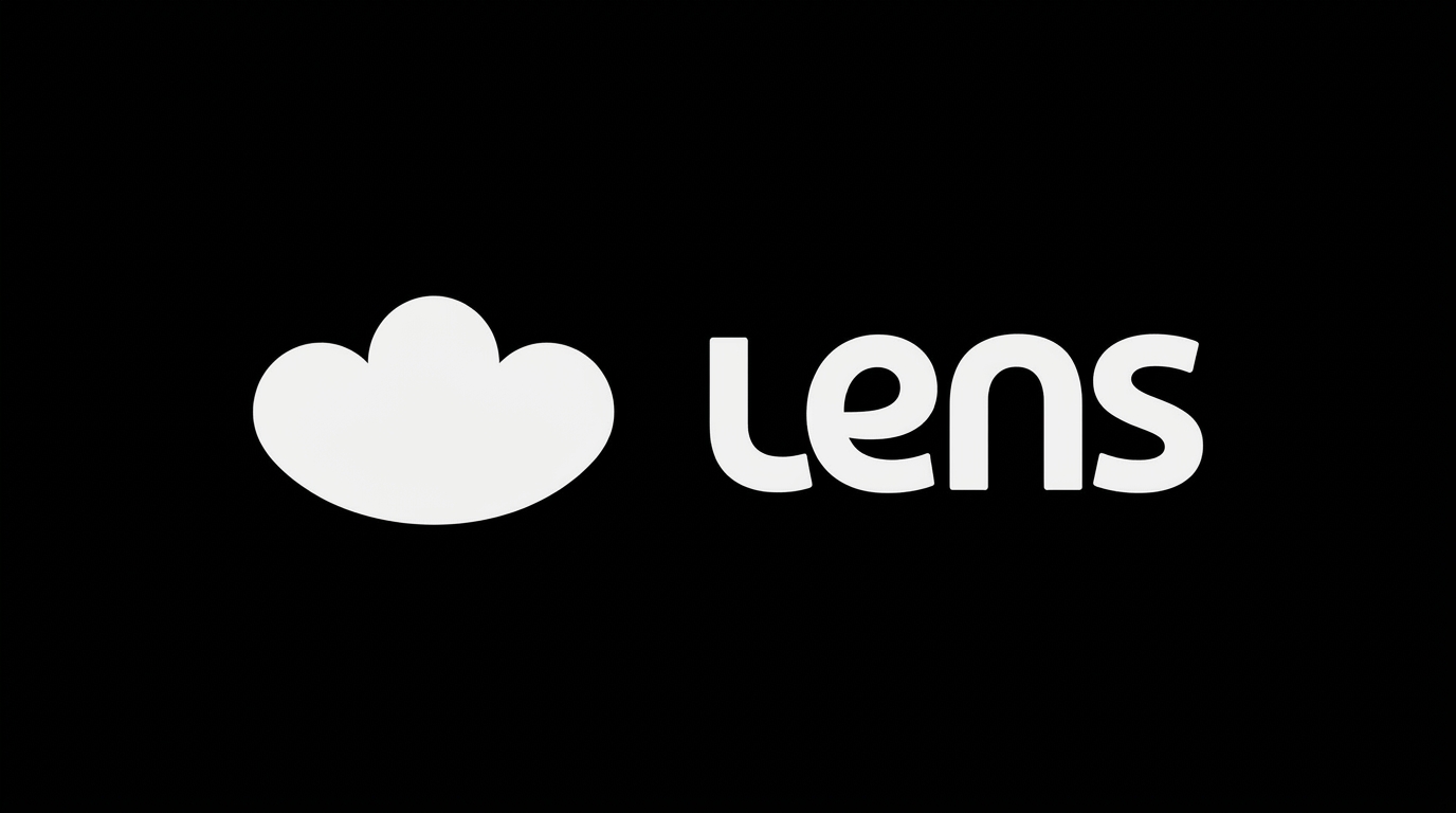 Lens company logo